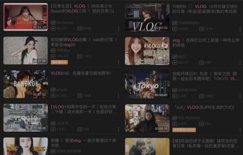Blog走向了衰微Vlog正在异军突起