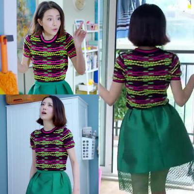 把“赶时髦”翻译成 follow the fashion外企美女为