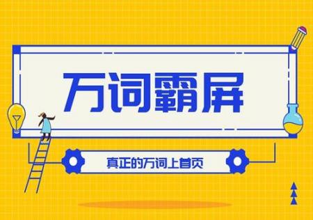 揭秘排上来万词霸屏系统为什么做关键词排名