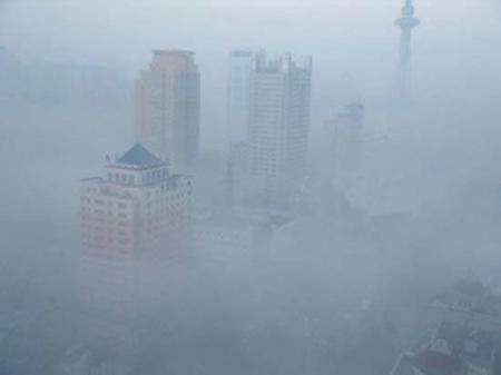 哈尔滨雾霾天